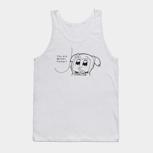 Pop Team Epic - hamburger Tank Top